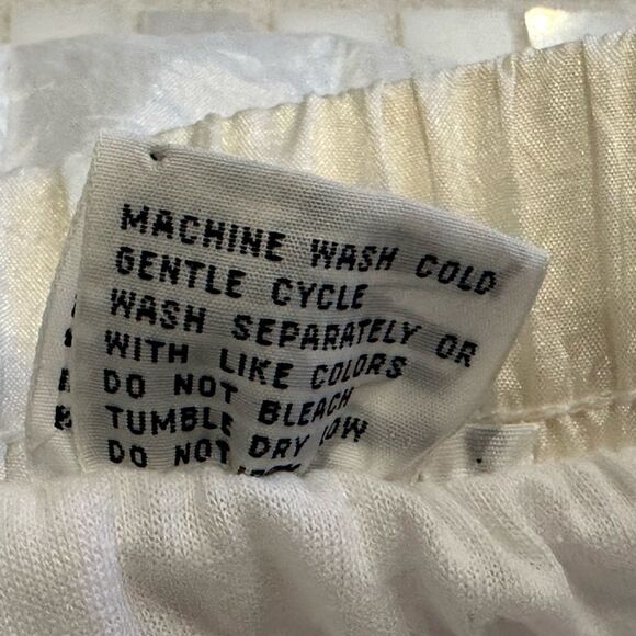 Vintage 80s 90s Cream White Two Piece Jumpsuit - Picture 10 of 16